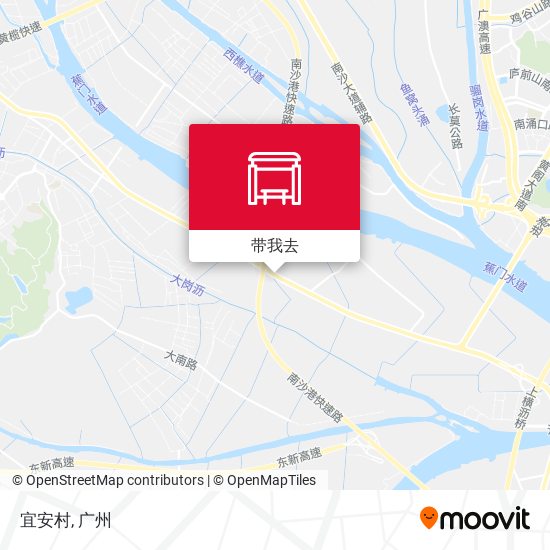 宜安村地图
