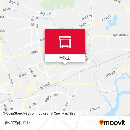 新和南路地图