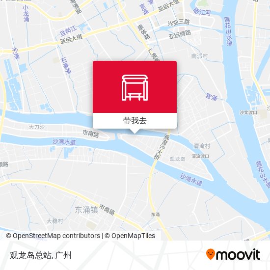 观龙岛总站地图