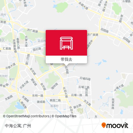 中海公寓地图