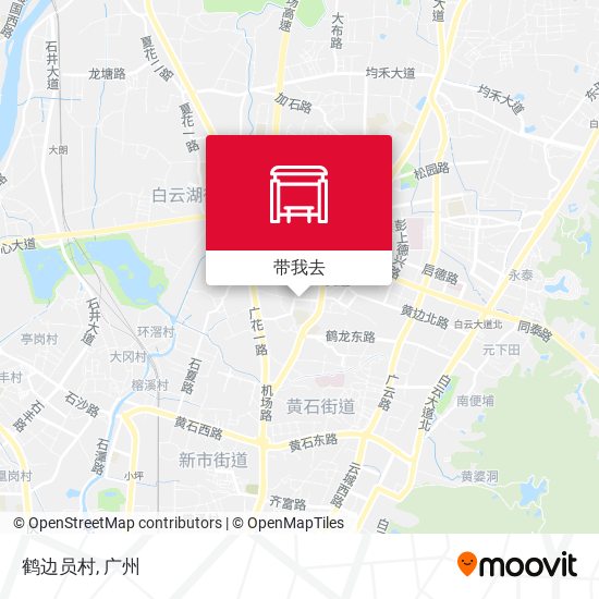 鹤边员村地图