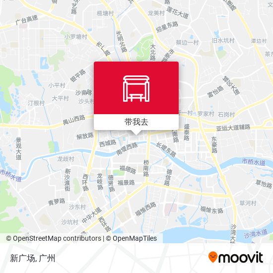 新广场地图