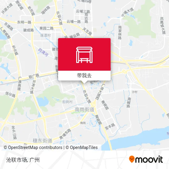 沧联市场地图