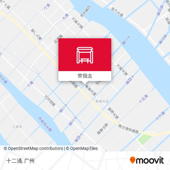 十二涌地图
