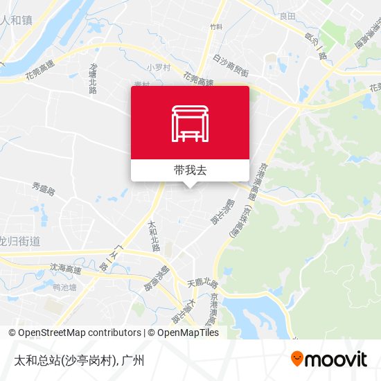 太和总站(沙亭岗村)地图