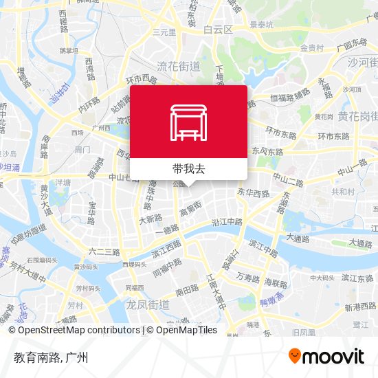 教育南路地图