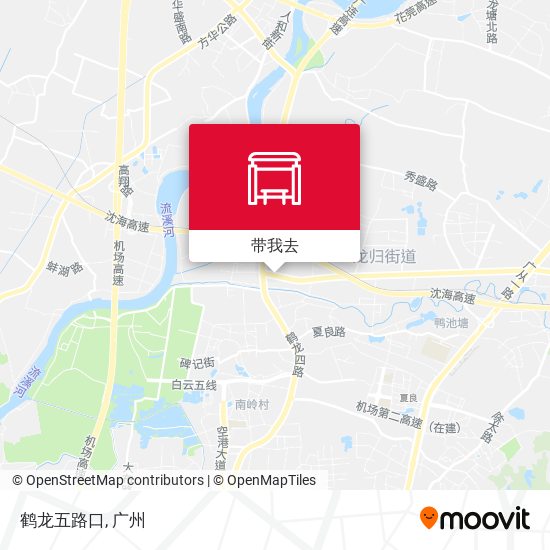 鹤龙五路口地图