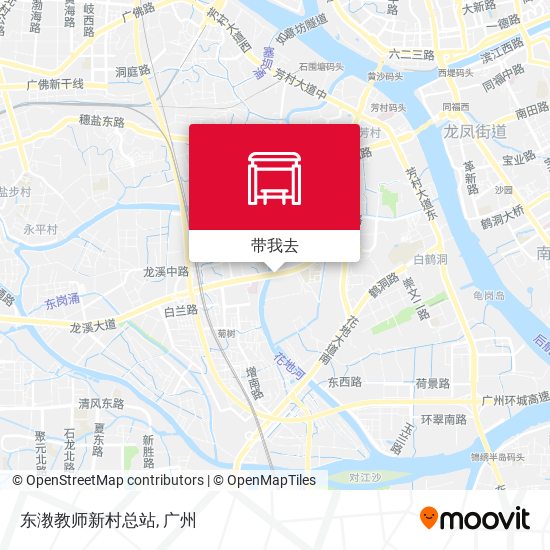 东漖教师新村总站地图