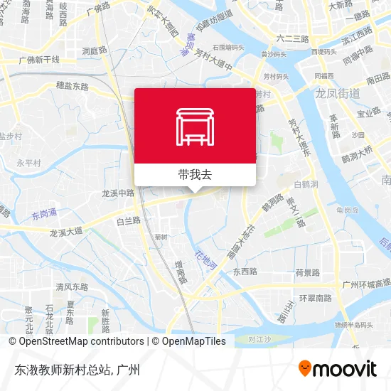 东漖教师新村总站地图