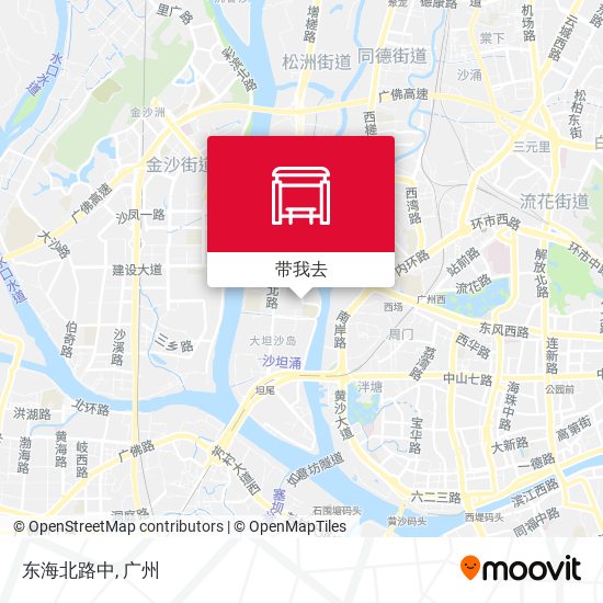 东海北路中地图