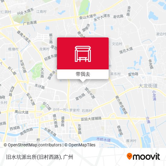 旧水坑派出所(旧村西路)地图