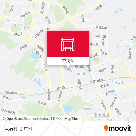 乌石村北地图