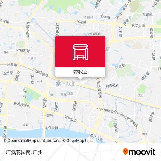 广氮花园南地图