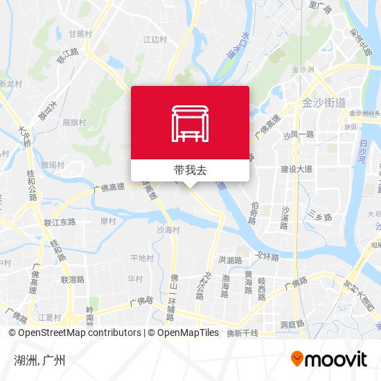 湖洲地图