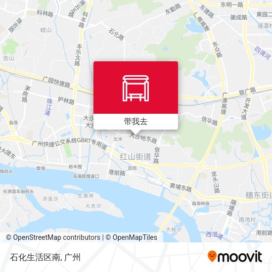 石化生活区南地图