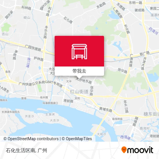 石化生活区南地图