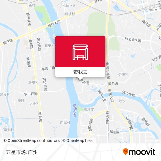 五星市场地图