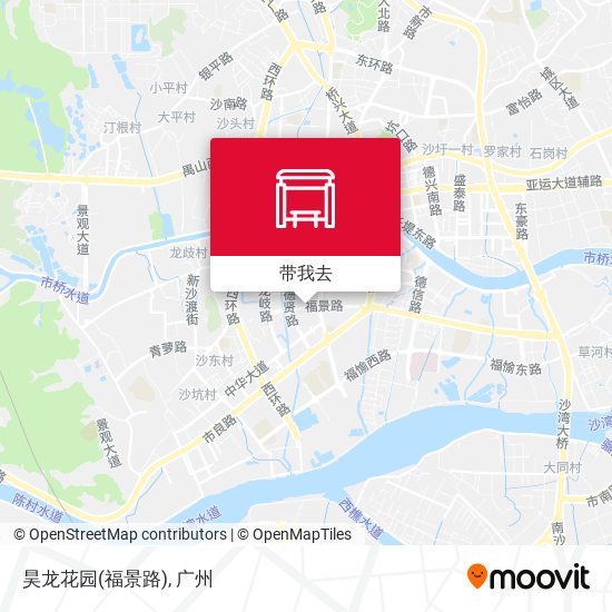 昊龙花园(福景路)地图