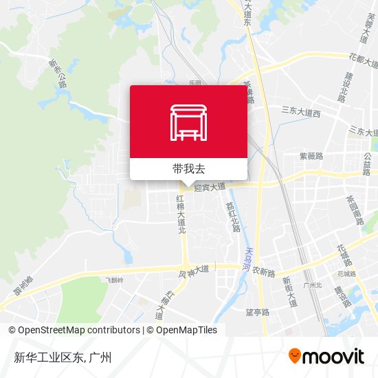 新华工业区东地图