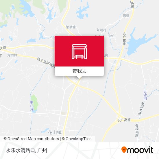 永乐水渭路口地图