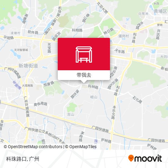 科珠路口地图