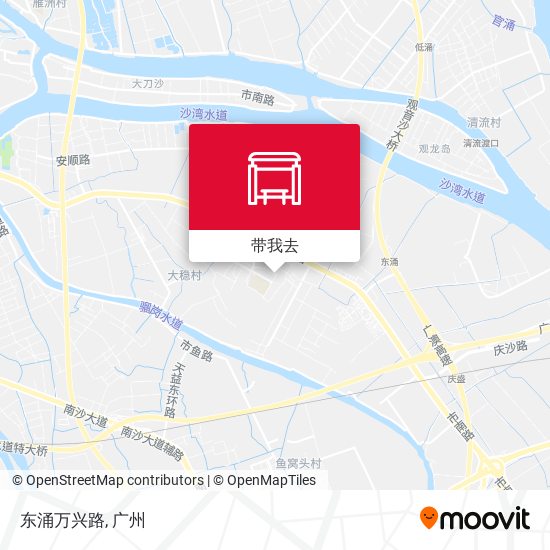 东涌万兴路地图