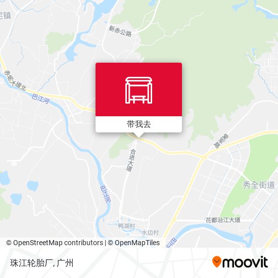 珠江轮胎厂地图