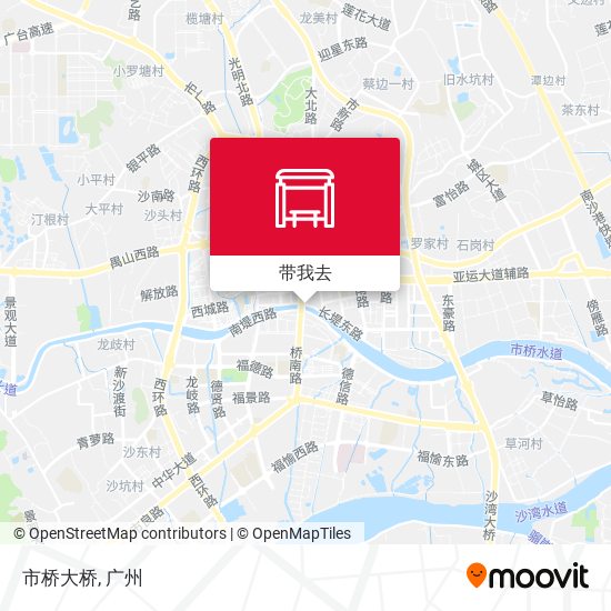市桥大桥地图