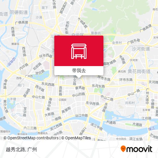 越秀北路地图