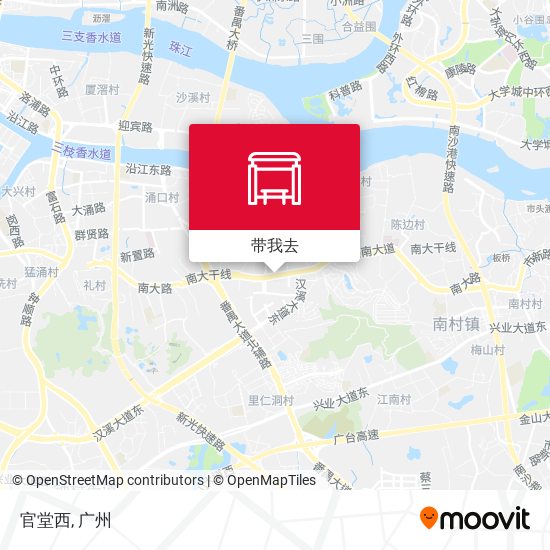 官堂西地图