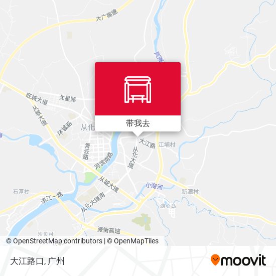 大江路口地图