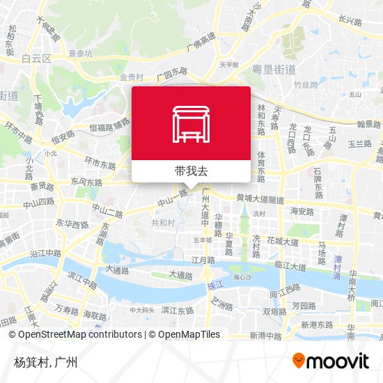 杨箕村地图