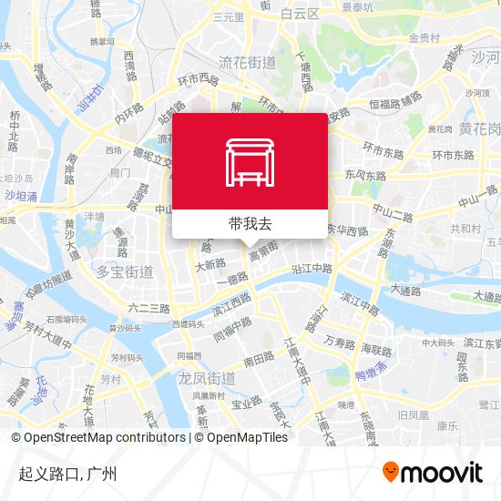 起义路口地图