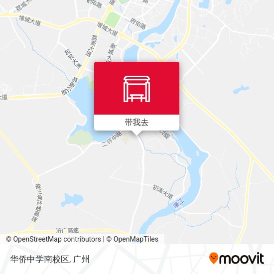 华侨中学南校区地图