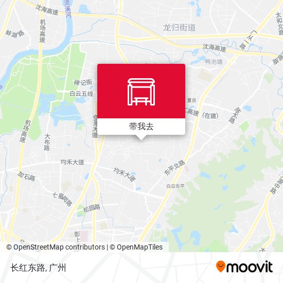 长红东路地图