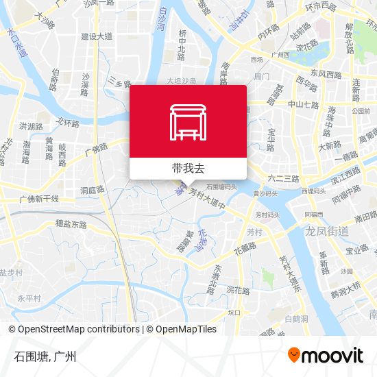 石围塘地图
