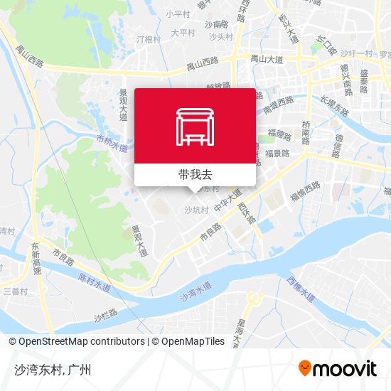 沙湾东村地图