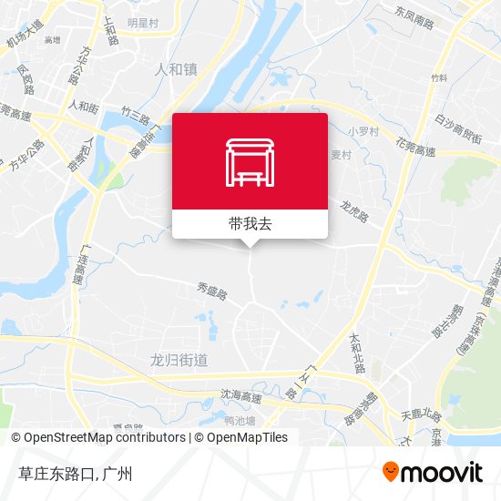 草庄东路口地图