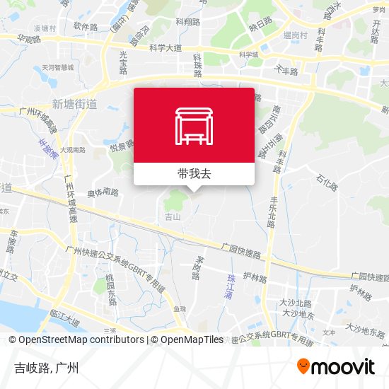 吉岐路地图