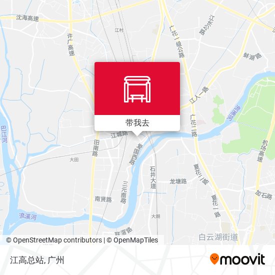 江高总站地图