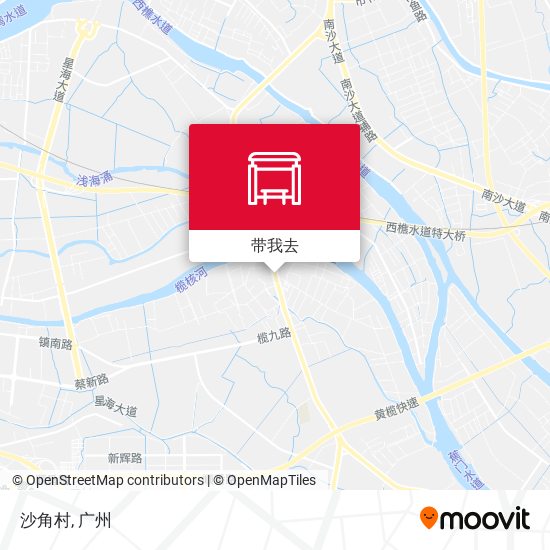 沙角村地图