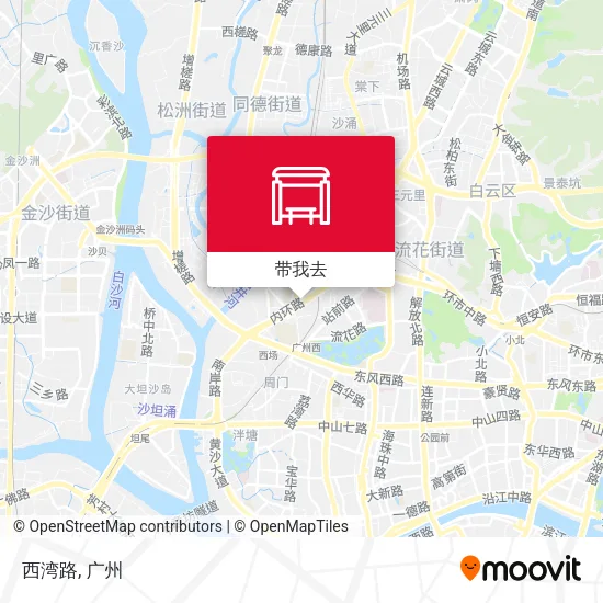 西湾路地图