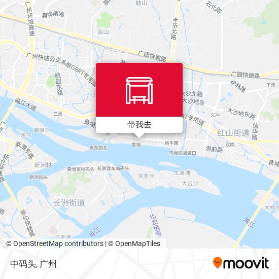 中码头地图