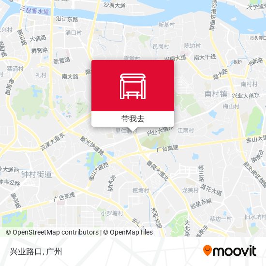 兴业路口地图