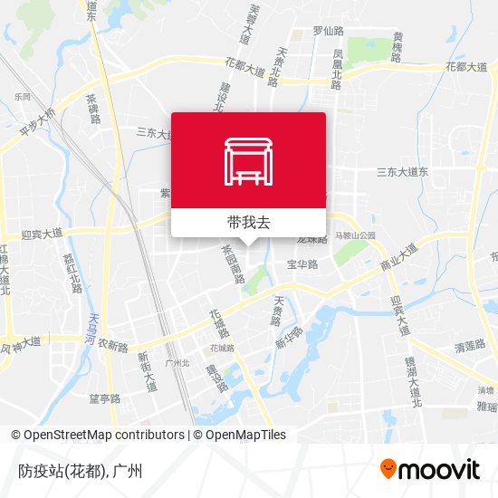 防疫站(花都)地图