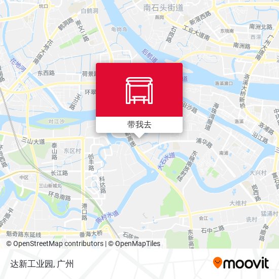 达新工业园地图