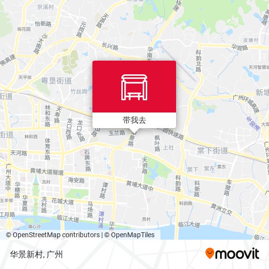 华景新村地图