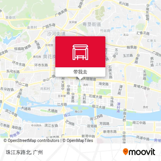 珠江东路北地图