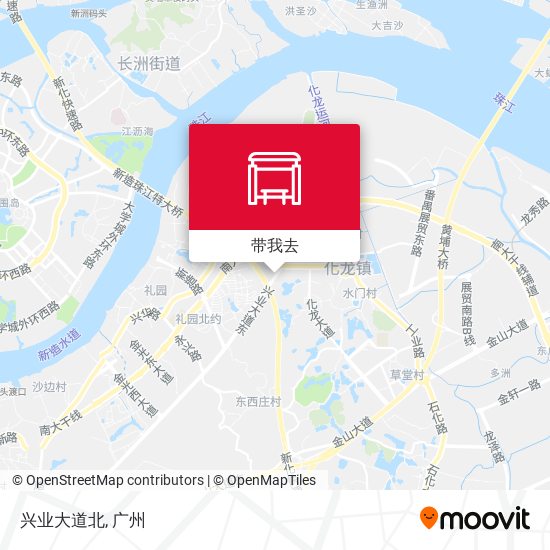 兴业大道北地图