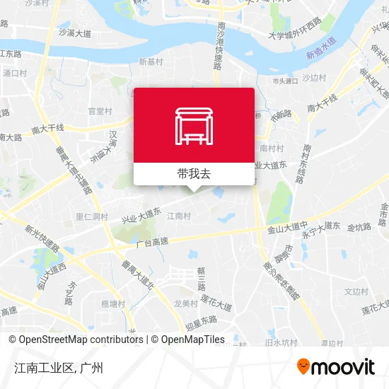 江南工业区地图